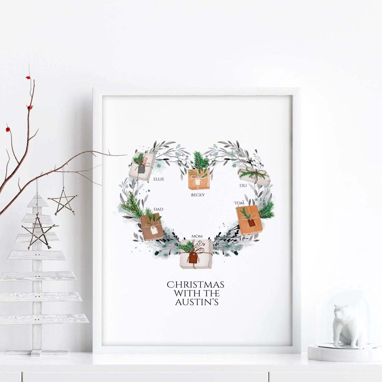 Personalized gift for family wall art About Wall Art