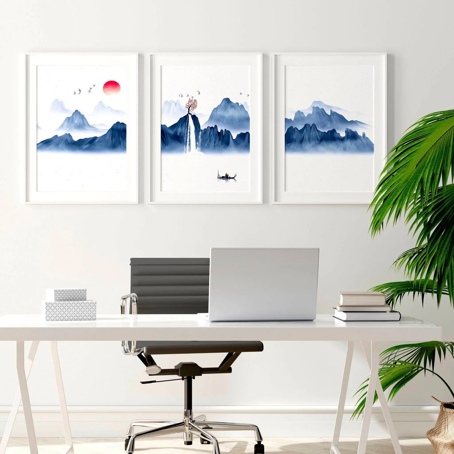 Office wall pictures | set of 3 framed wall art About Wall Art