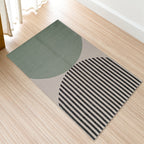 Printed Rug Amphi Design Modern Non-Slip Soft Durable Floor Rug for Living Room Bedroom Office by OLIVIA ROCCO