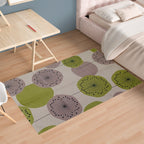 Printed Rug Flor Design Modern Non-Slip Soft Durable Floor Rug for Living Room Bedroom Office by OLIVIA ROCCO