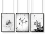 Modern bathroom wall decor ideas | Set of 3 wall art prints