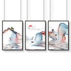 Prints for Office walls | set of 3 framed wall art