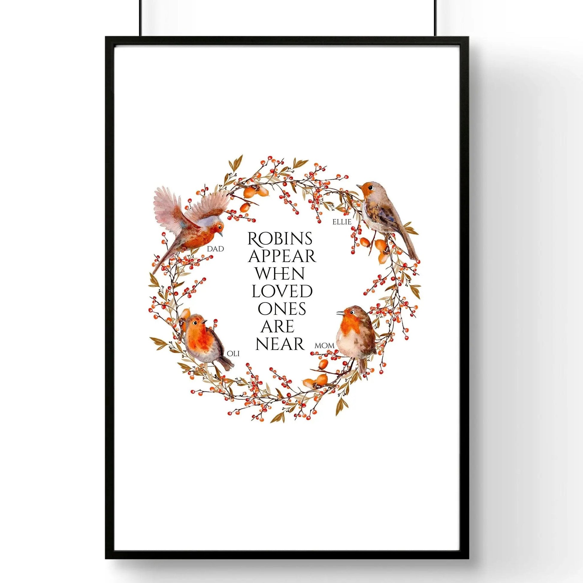 Personalized family tree for Christmas decor About Wall Art