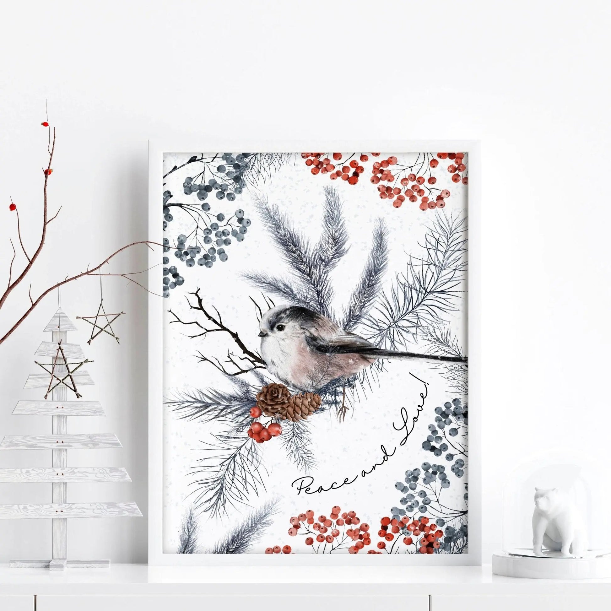 Xmas wall hangings - Christmas wall art print About Wall Art