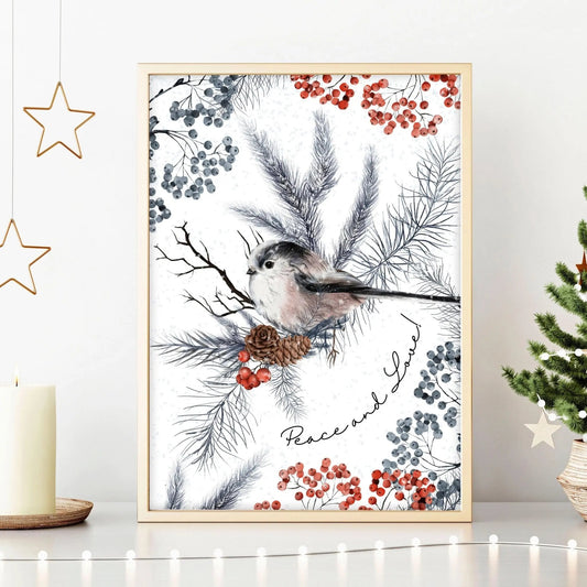 Xmas wall hangings - Christmas wall art print About Wall Art