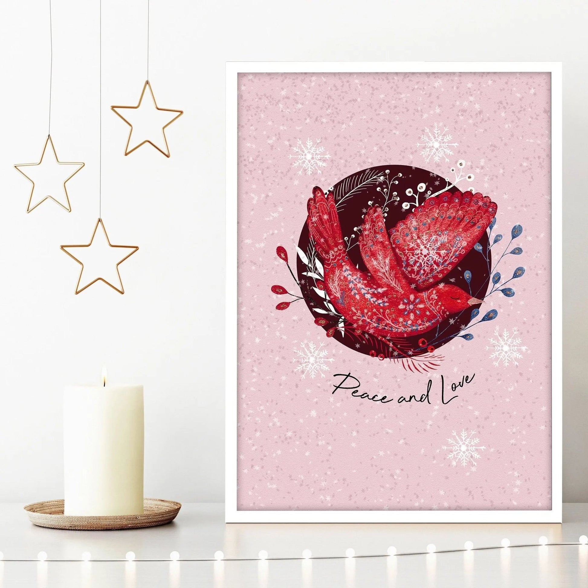 Christmas decor wall art print About Wall Art