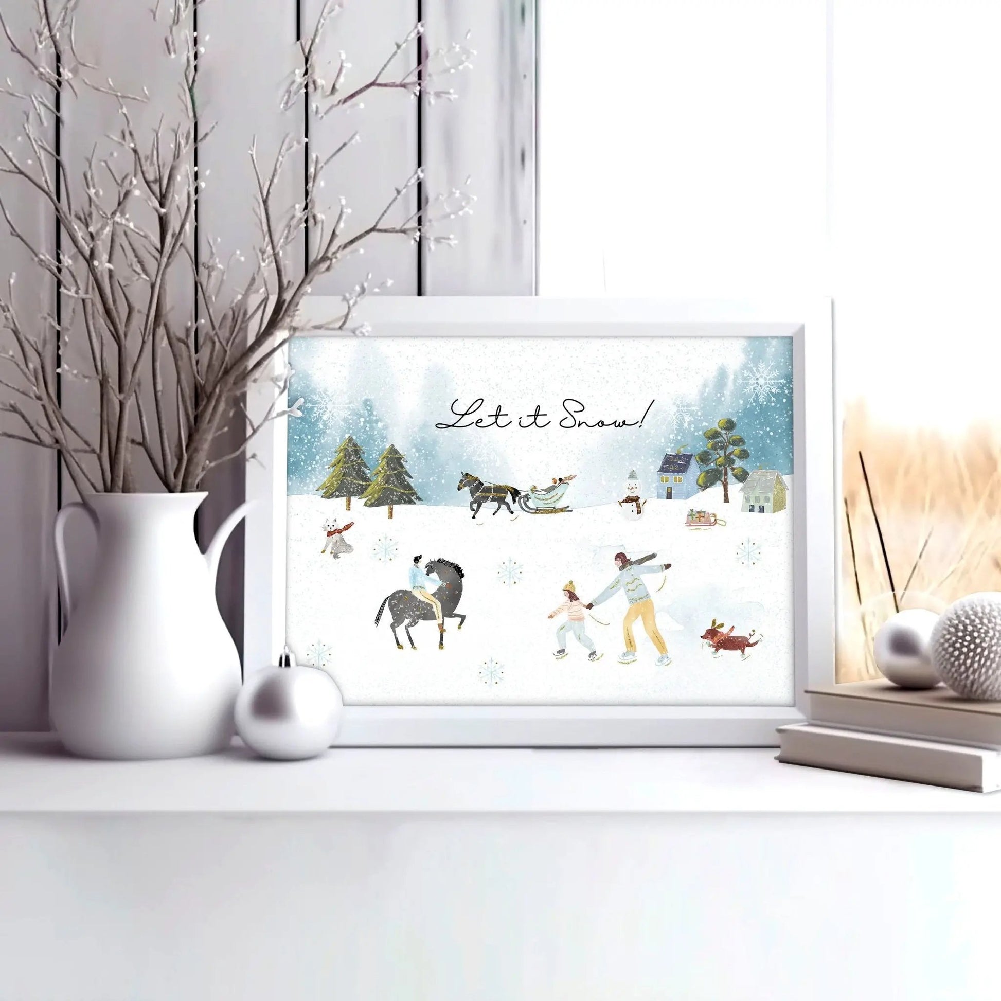 Home decoration of christmas | wall art print About Wall Art