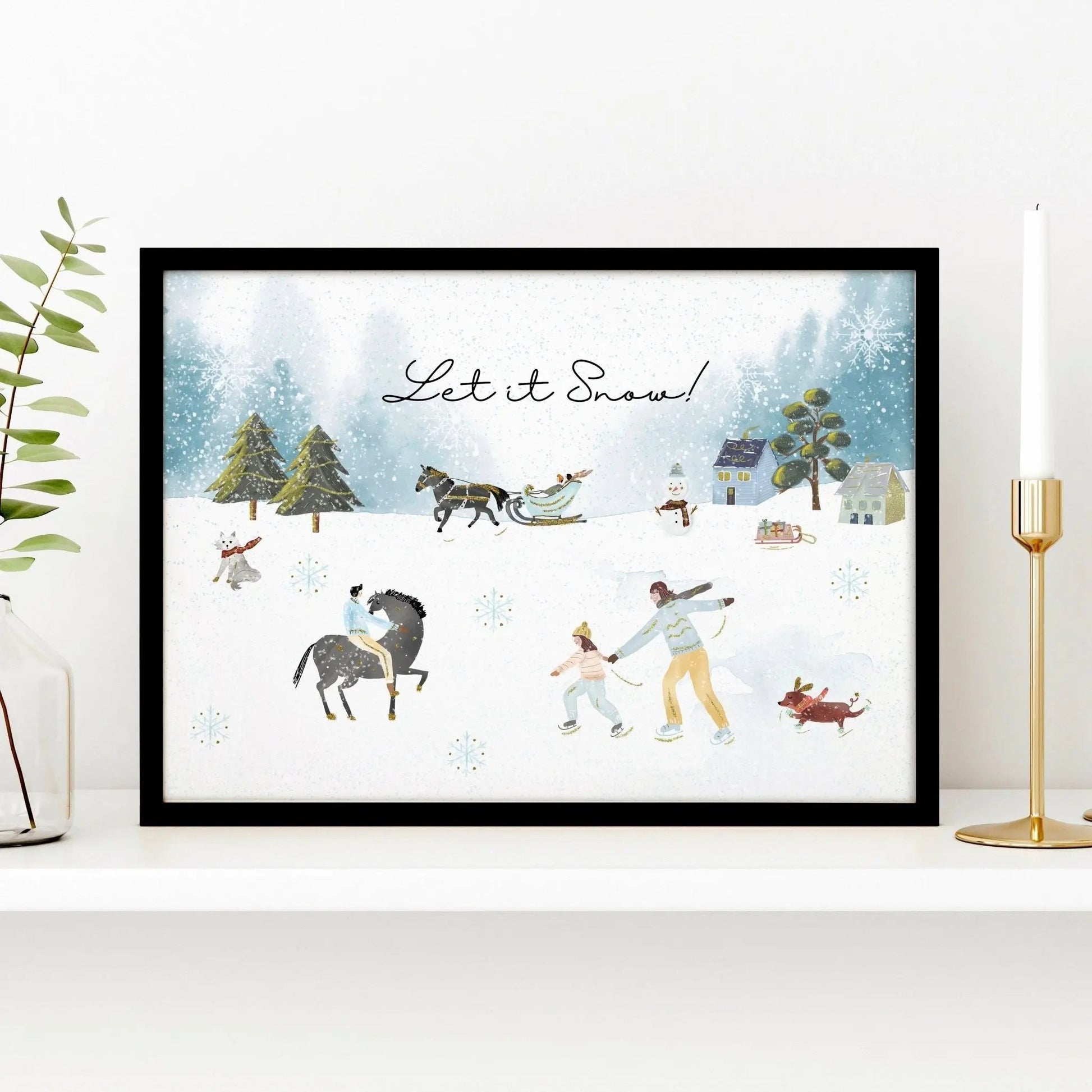 Home decoration of christmas | wall art print About Wall Art