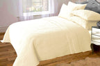 Sorrento Luxurious Embossed Quilted Bedspread Set with Versatile Comfort Ideal for Sofa or Bedding Available in Multiple Colours and Sizes by OLIVIA ROCCO