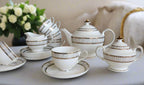 The Glamour Bone China Tea Set