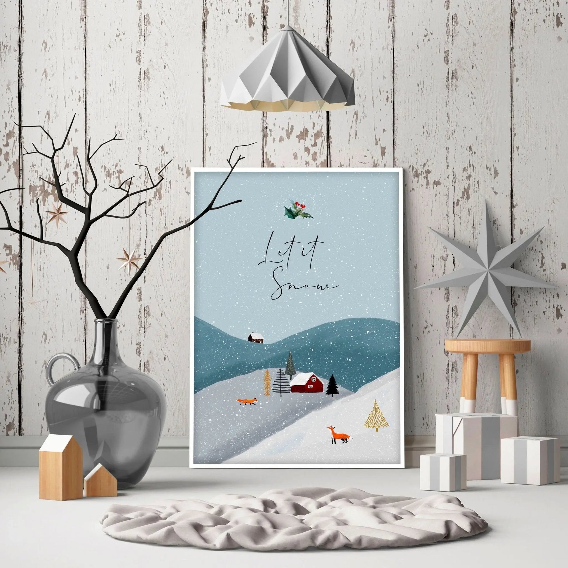 Christmas decor for wall | wall art print About Wall Art