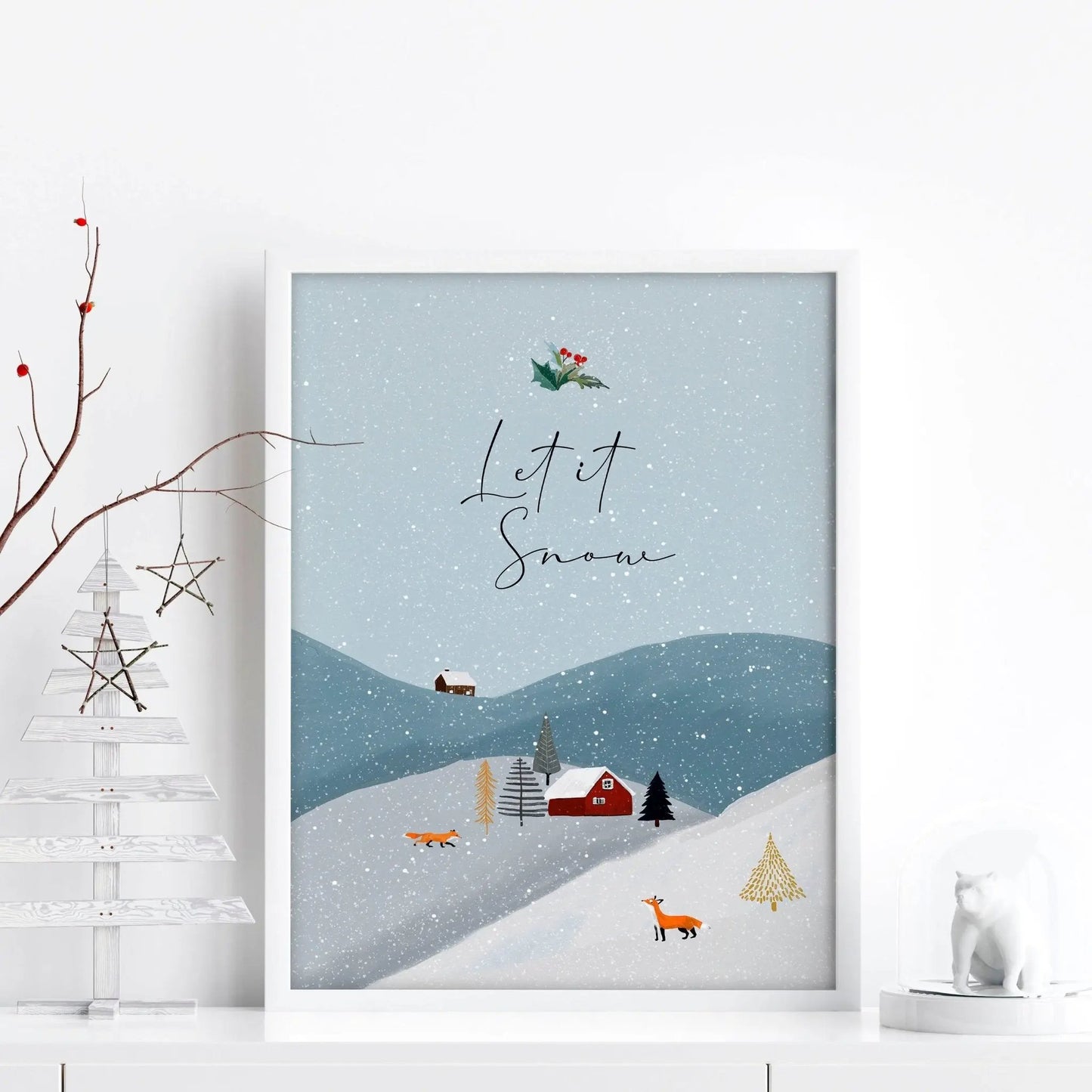 Christmas decor for wall | wall art print About Wall Art