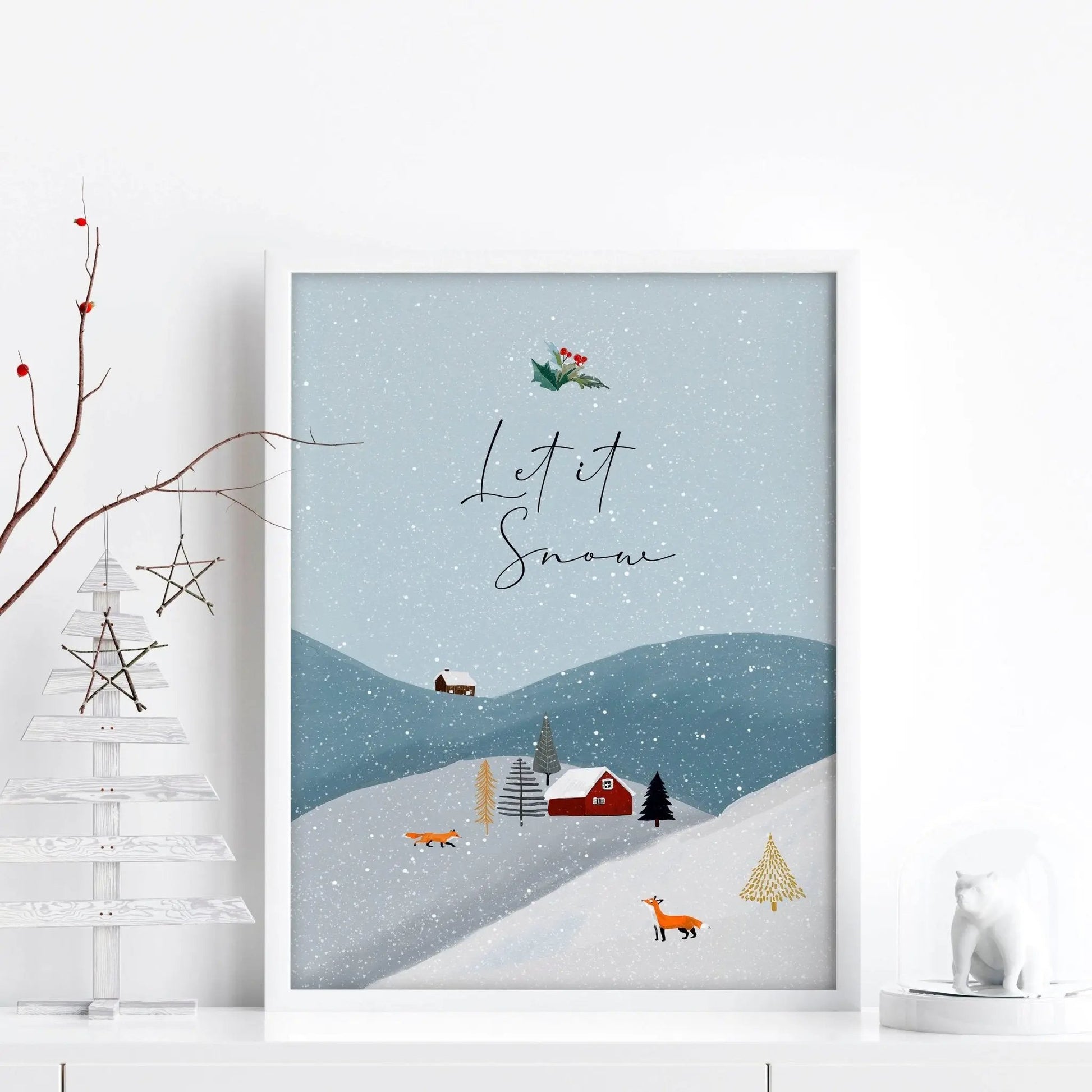 Christmas decor for wall | wall art print About Wall Art