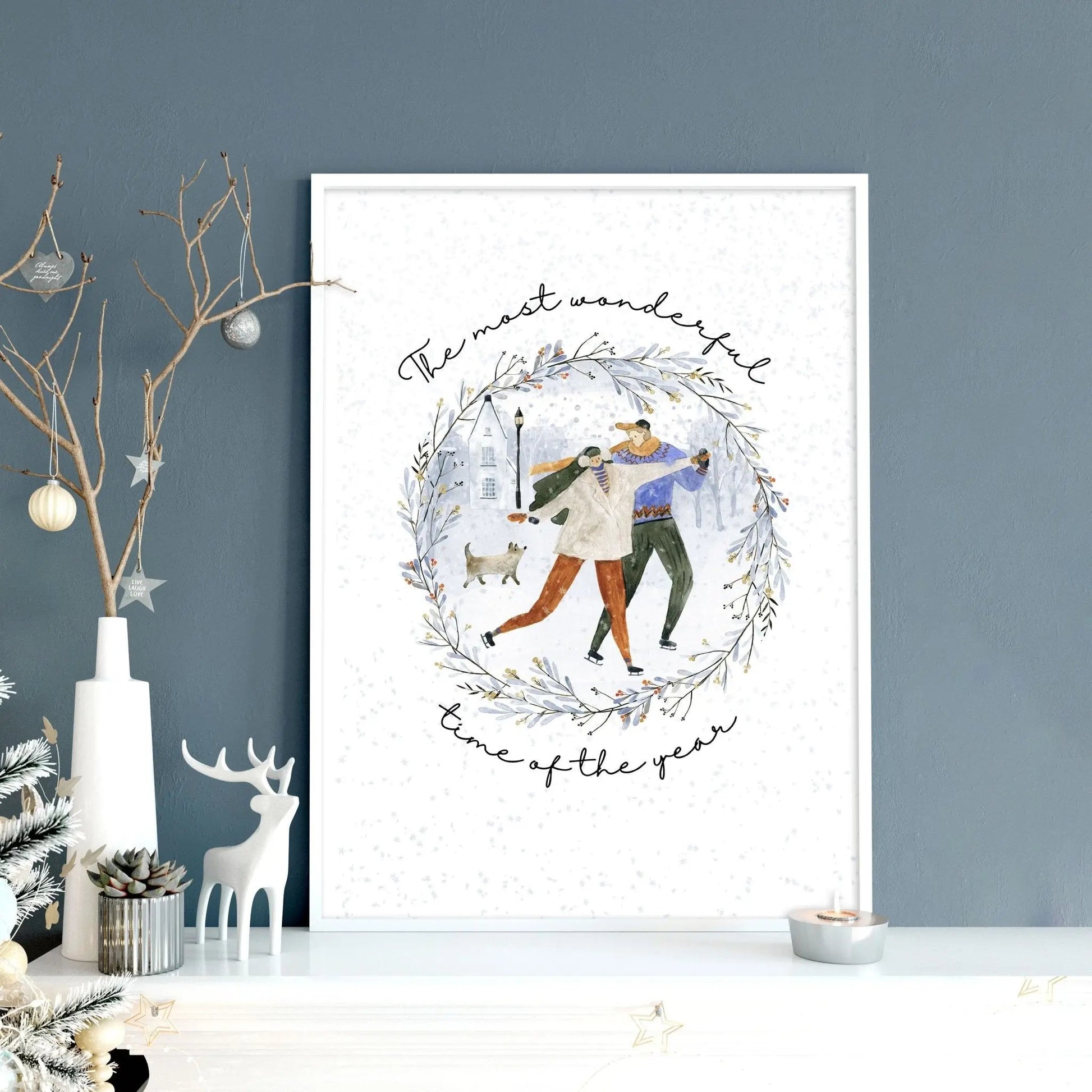 Christmas wall art print About Wall Art