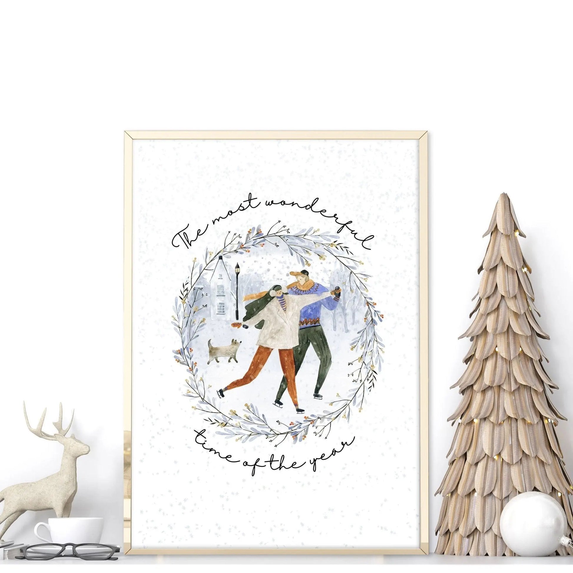 Christmas wall art print About Wall Art