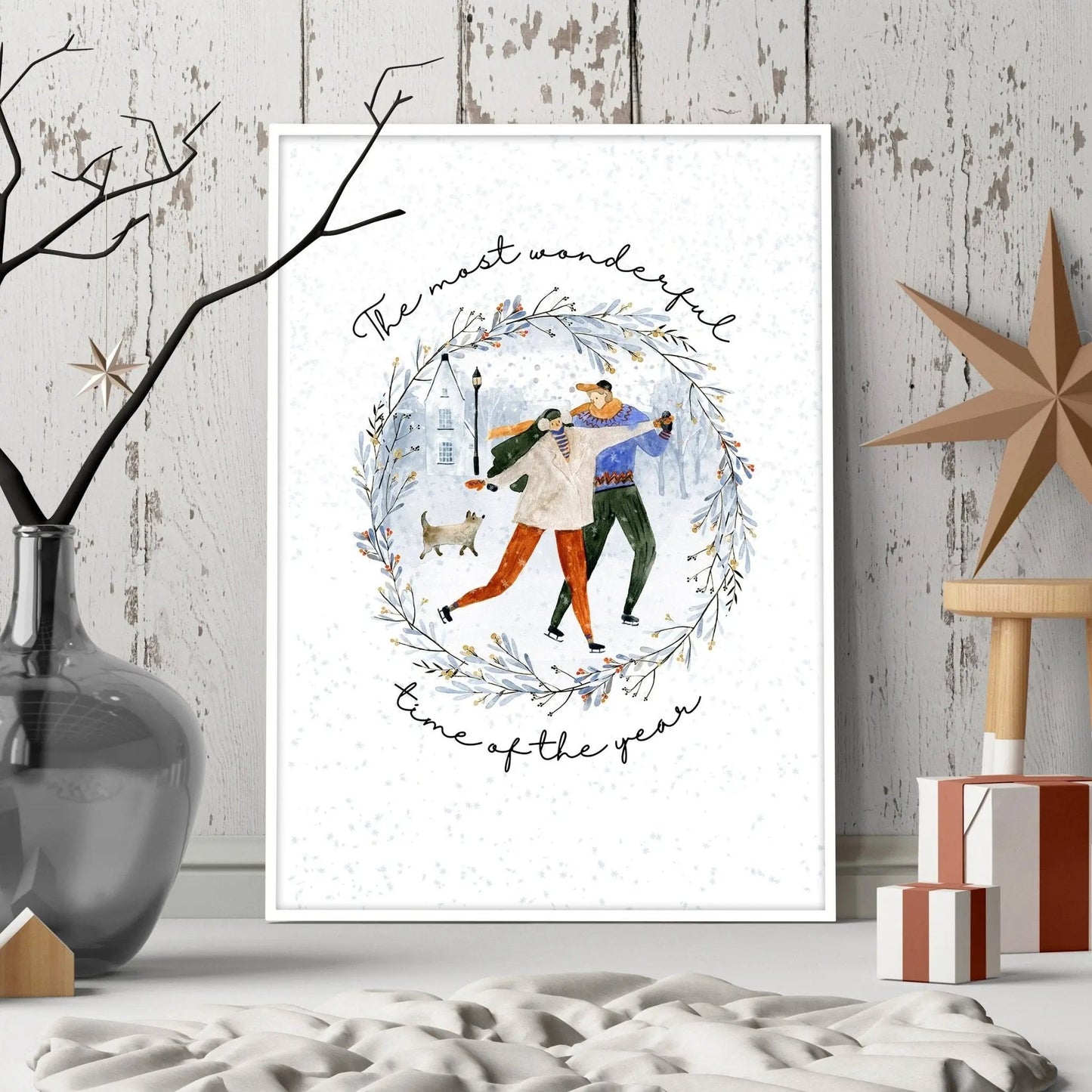 Christmas wall art print About Wall Art