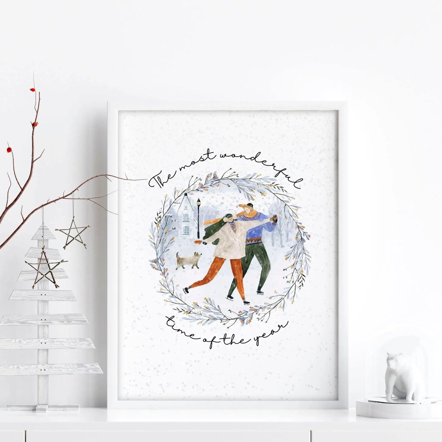Christmas wall art print About Wall Art