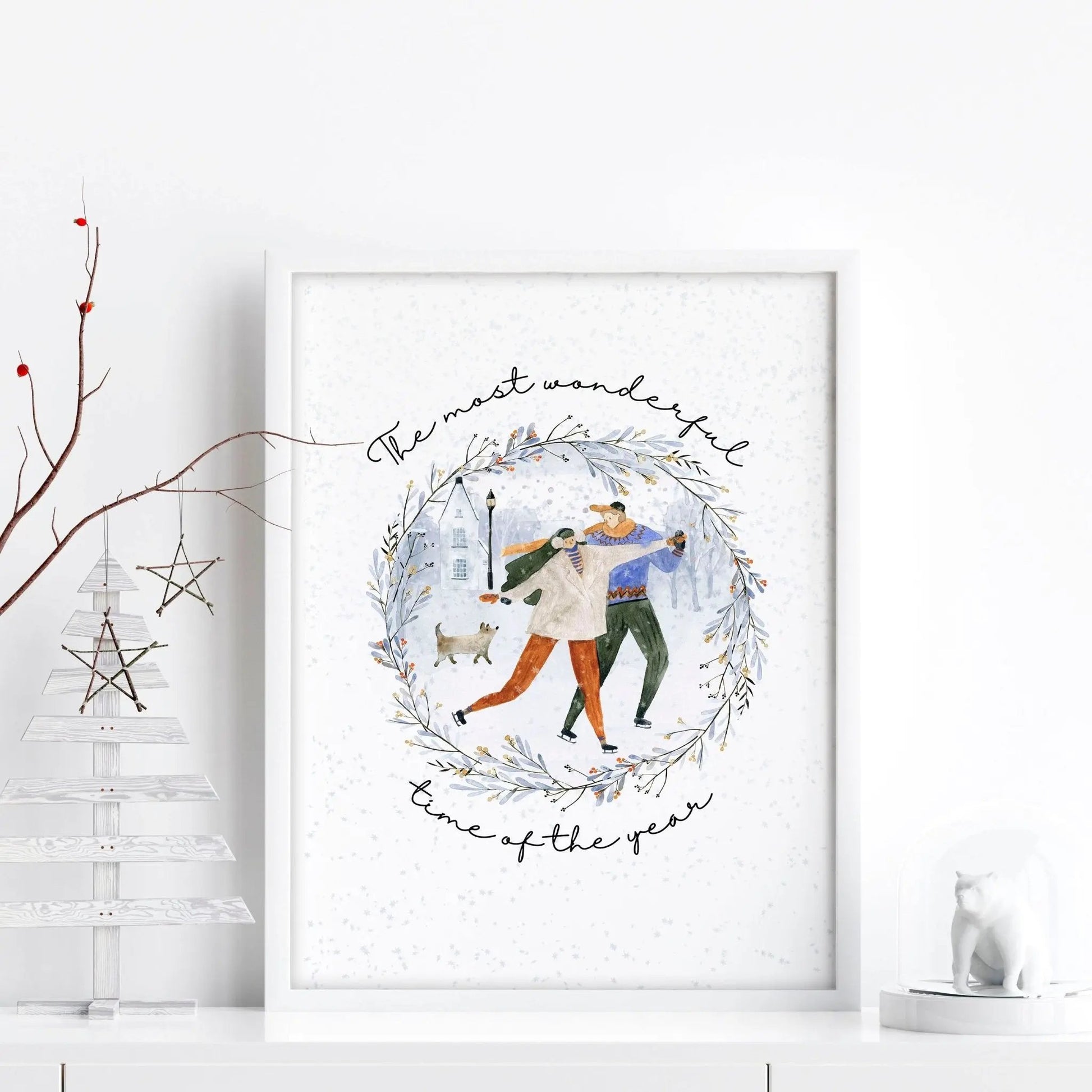 Christmas wall art print About Wall Art