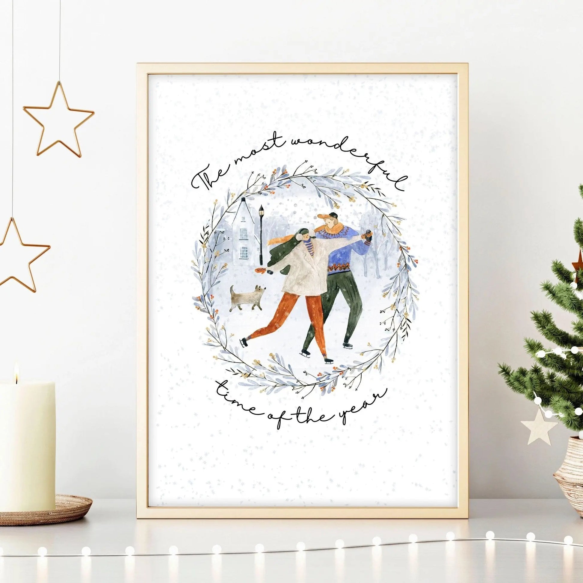 Christmas wall art print About Wall Art